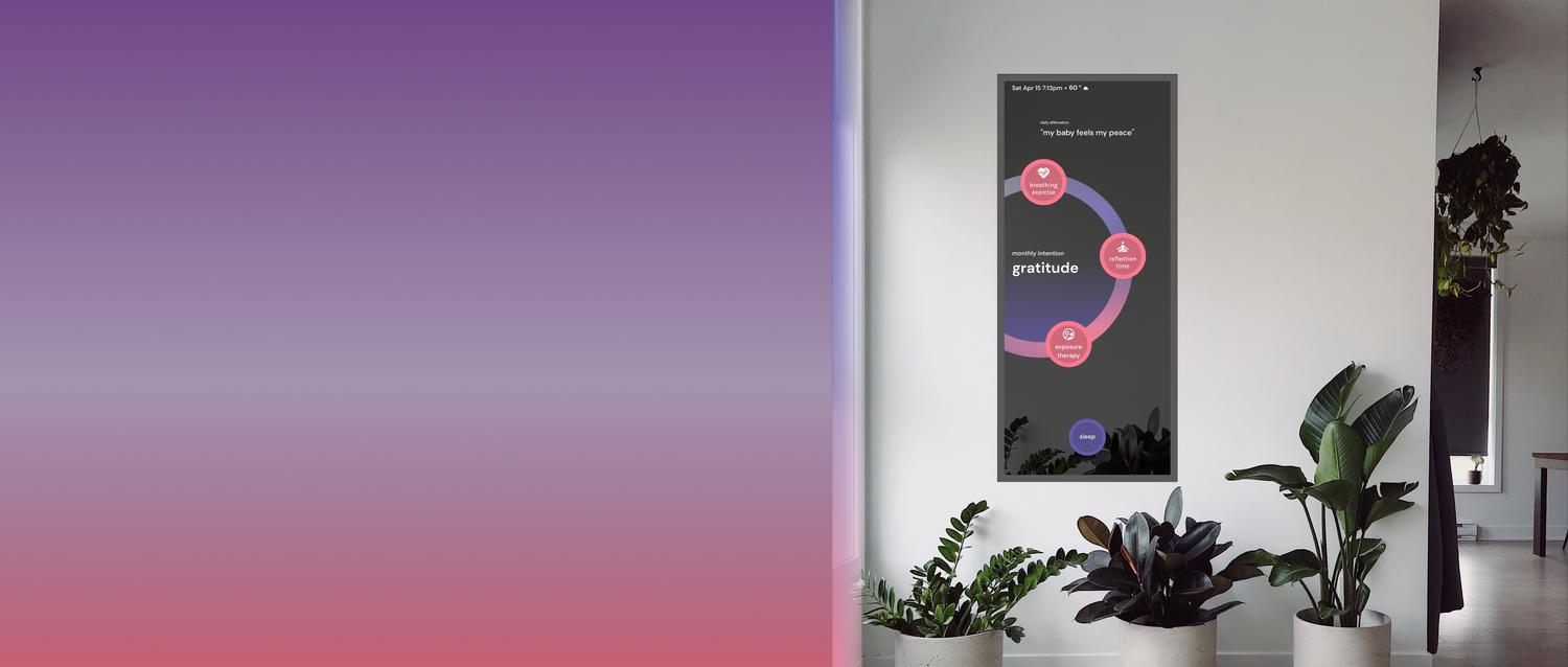 Reflect smart mirror interface